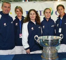 click for Fed Cup photo gallery