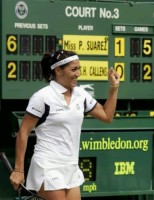 click for Paola Suarez news photo search