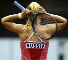 click for to see larger at Fed Cup photo gallery