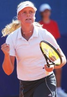 click for to see larger at Fed Cup photo gallery