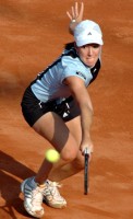 click for Warsaw tourney photo gallery Henin-Hardenne pics