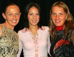 click for WTA awards photo gallery