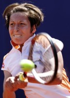 click for to see larger at Fed Cup photo gallery