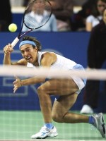 click for to see larger at Fed Cup photo gallery