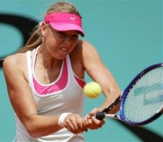 click for Sharapova news photo search