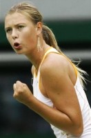 click for Sharapova news photo search