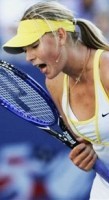 click for Sharapova news photo search