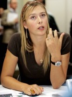 click for Sharapova news photo search