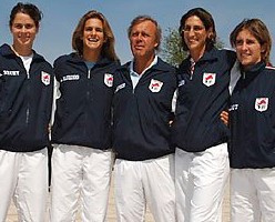 click for Fed Cup photo gallery
