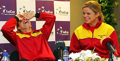 click for Fed Cup photo gallery