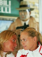 click for Fed Cup photo gallery