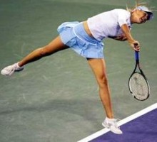 click for Sharapova news photo search