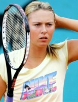 click for Sharapova news photo search