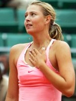 click for Sharapova news photo search