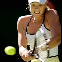 click for Sharapova news photo search