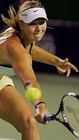 click for Sharapova news photo search