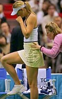 click for Sharapova news photo search