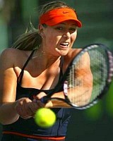 click for Sharapova news photo search