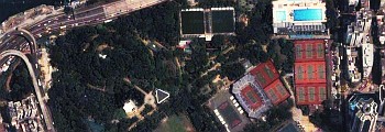 Victoria Park Tennis Stadium, Causeway Bay, Hong Kong, China