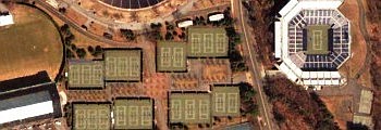 Yale University tennis courts, New Haven, Connecticut