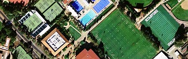Stanford University tennis courts, Palo Alto, California