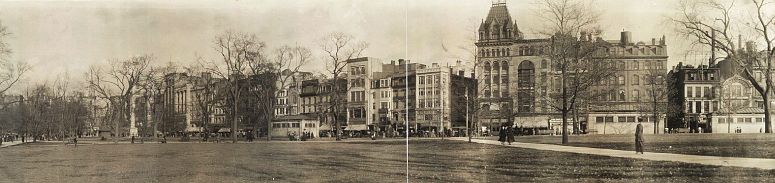 Boston Common in about 1909... click to see Boston photos at the Library of Congress