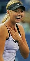 click for Sharapova news photo search