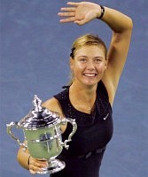 click for Sharapova news photo search