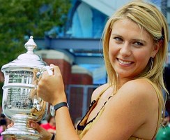 click for Sharapova news photo search